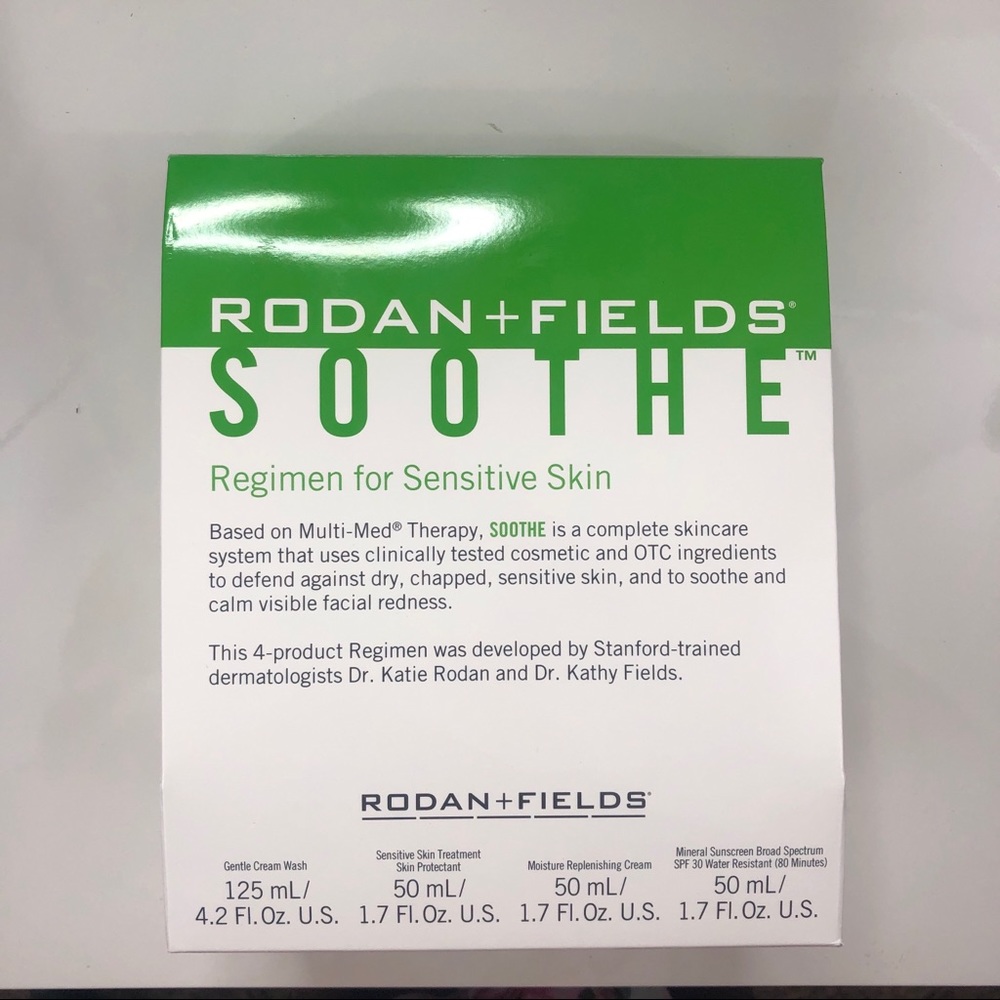 BNIB Rodan+Fields Soothe Regimen